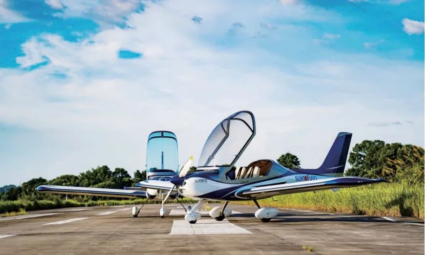 圖3 宗申航發CA500型裝配山河星航Aurora SA60L飛機.jpg