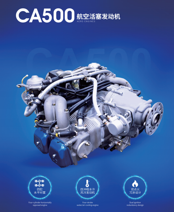 圖4 宗申航發CA500填補輕型運動類航空動力空白.png